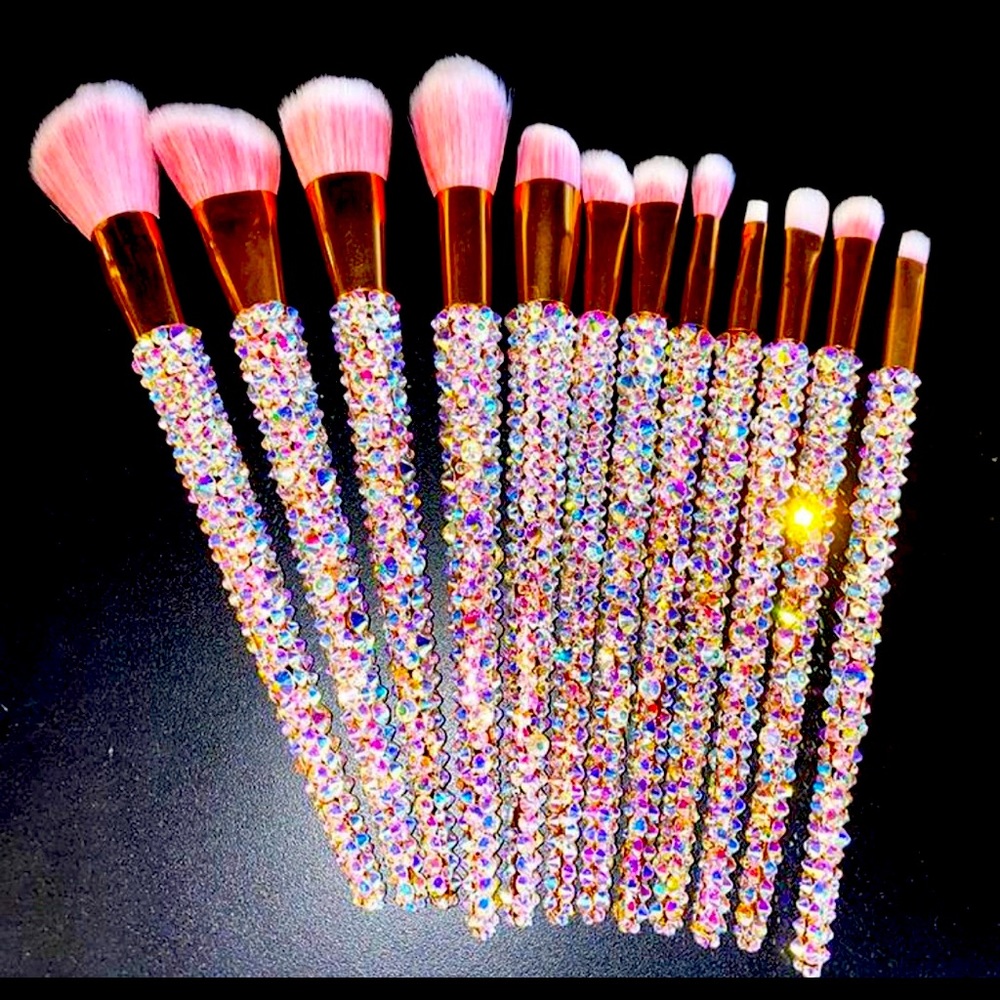 Blinged out makeup brushes SOLD